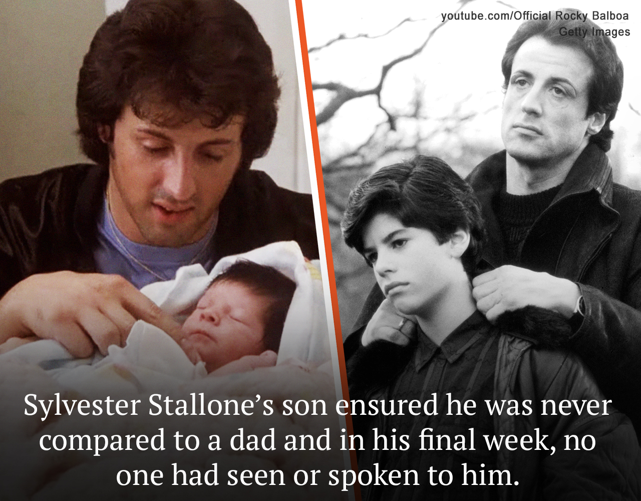 Sage Stallone, Sylvester Stallone’s firstborn, had “his whole life ahead of him.” He had a